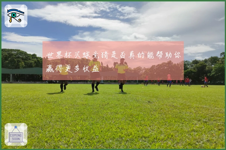 世界杯买球竞猜是否真的能帮助你赢得更多收益